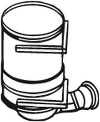 BOSAL Roetfilter, uitlaatinstallatie (097-257)