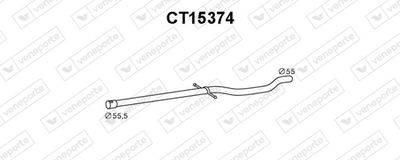 REPARATURROHR KATALYSATOR