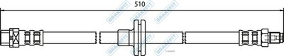 APEC Brake Hose BHO4121