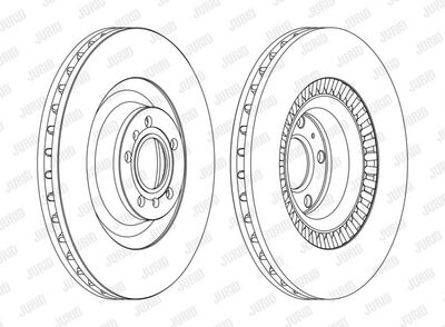 BREMSSCHEIBE JURID 562517JC1 1