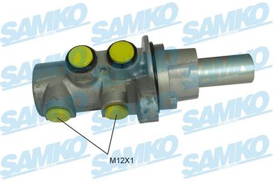SAMKO P30572 Ремкомплект тормозного цилиндра  для FIAT SEDICI (Фиат Седики)
