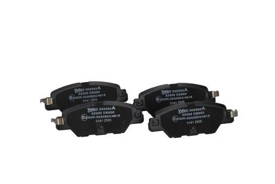 BREMSBELAGSATZ SCHEIBENBREMSE VALEO 302593A 25
