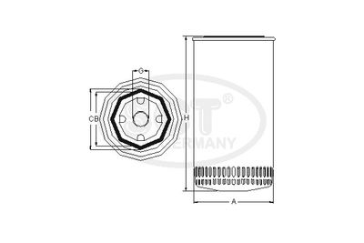 SCT - MANNOL Oliefilter (SM 5006)