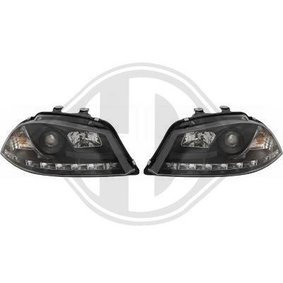 DIEDERICHS Priekinių žibintų komplektas
