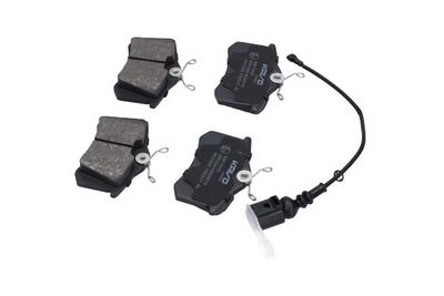 Komplet kočnih obloga, disk kočnica KAVO PARTS KBP-10183