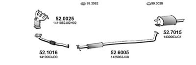 SISTEM DE ESAPAMENT ASSO ART5020