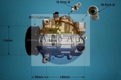 Compressor, air conditioning Auto Air Gloucester 14-0085