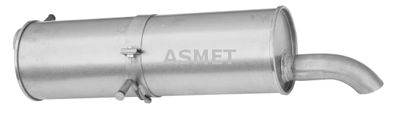 ASMET 08.030 Глушитель выхлопных газов  для PEUGEOT 307 (Пежо 307)