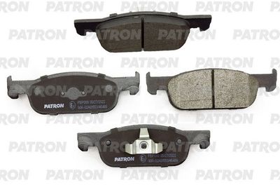 Комплект тормозных колодок, дисковый тормоз PATRON PBP088 для DACIA LOGAN