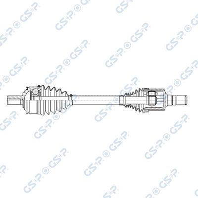 Hnací hřídel GSP 204536OL