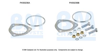 Монтажен комплект, изпускателна тръба BM Catalysts FK50236