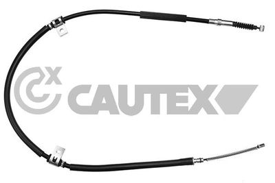 Тросик, cтояночный тормоз CAUTEX 761572 для HYUNDAI TRAJET