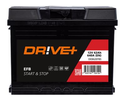 стартов акумулатор DR!VE+ DEB62EFBS