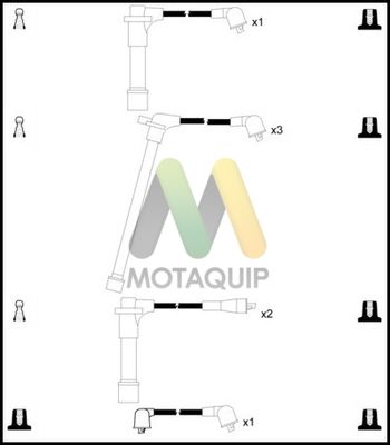 Комплект проводов зажигания MOTAQUIP LDRL1754 для NISSAN MAXIMA