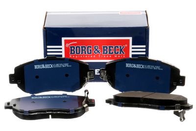 комплект спирачно феродо, дискови спирачки BORG & BECK BBP1848