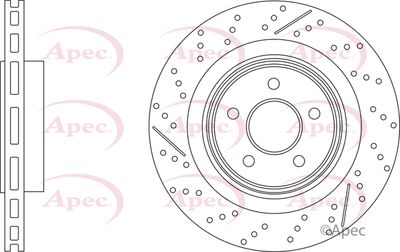 Brake Disc APEC DSK3296