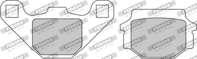 Комплект тормозных колодок, дисковый тормоз FERODO RACING FDB314P для KYMCO AGILITY