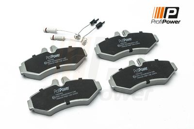 Комплект тормозных колодок, дисковый тормоз ProfiPower 1B2082 для MERCEDES-BENZ G-CLASS