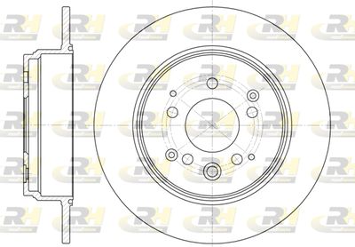 ROADHOUSE 61157.00 Тормозные диски  для HONDA CR-V (Хонда Кр-в)