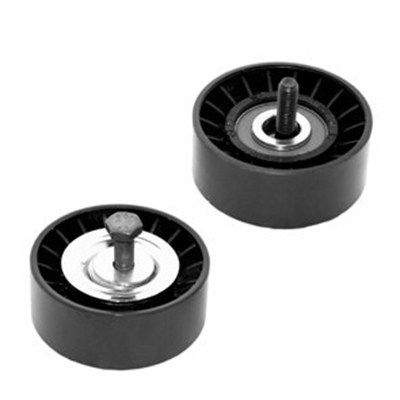 Įtempiklio skriemulys, V formos rumbuotas diržas