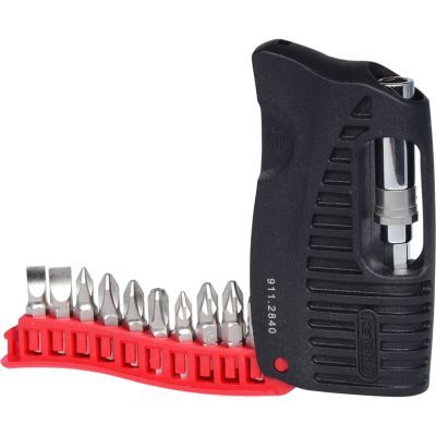 Ks Tools - skrutkovac-nadstavec BIT, PH, PZ, 1/4", 11ks