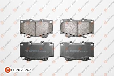 EUROREPAR 1639376280 Тормозные колодки и сигнализаторы для TOYOTA HILUX VII Пикап (_N1_, _N2_, _N3_) 2.5 D-4D 4WD (KUN25_)