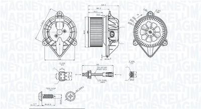 MAGNETI MARELLI Innenraumgebläse