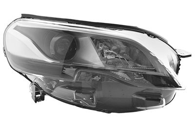 Reflektor VAN WEZEL 4087986