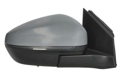 Zijspiegel Rechts (elektrisch, in reliëf, met verwarming, assistent rijstrookverandering, under-coated, met geheugen, elektrisch opklapbaar, met indicator, met temperatuursensor) past: CITROEN C5 AIRC