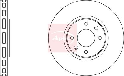 APEC Brake Disc DSK837