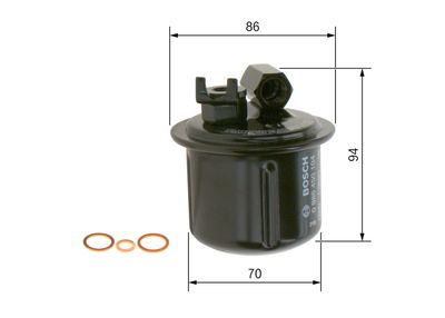 Fuel Filter 0 986 450 104