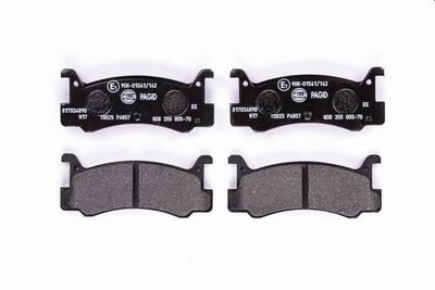 Комплект тормозных колодок, дисковый тормоз HELLA PAGID 8DB 355 005-701 для DAIHATSU GRAN