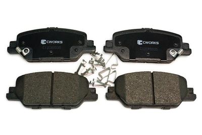 Комплект тормозных колодок, дисковый тормоз CWORKS C12CR0035 для HONDA CR-V