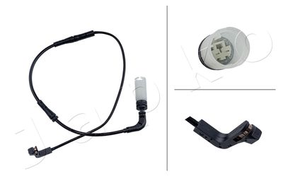 Styk ostrzegawczy, zużycie okładzin hamulcowych JAPKO BPW-055