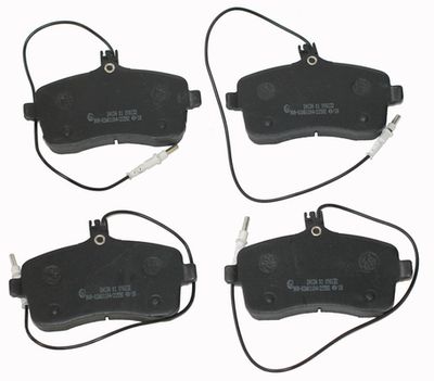 NATIONAL NP2123 Тормозные колодки и сигнализаторы для PEUGEOT 407 (6D_) 2.0 HDi 135 (6DRHRH, 6DRHRE, 6DRHRG, 6DRHRJ)