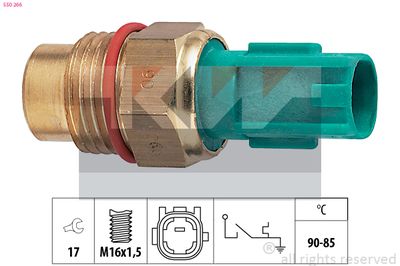 COMUTATOR TEMPERATURA VENTILATOR RADIATOR