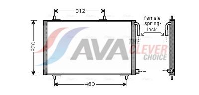 KONDENSATOR KLIMAANLAGE