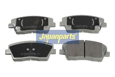 JAPANPARTS Stabdžių trinkelių rinkinys, diskinis stabdys