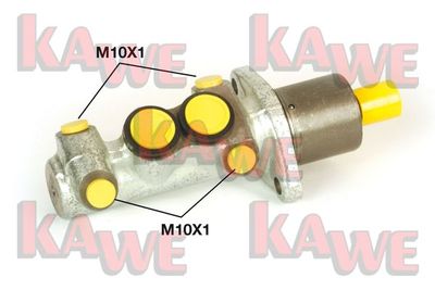 Главный тормозной цилиндр KAWE B1182 для AUDI 200