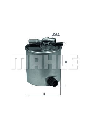 KNECHT KL 440/15 Топливный фильтр  для NISSAN MURANO (Ниссан Мурано)