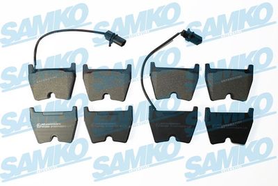 SAMKO 5SP2214 Тормозные колодки и сигнализаторы  для AUDI A4 B7 Avant (8ED) RS4 quattro