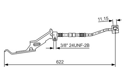 BOSCH Bremsschlauch