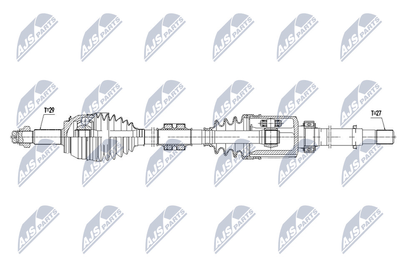 NTY NPW-NS-080 Сальник полуоси  для NISSAN X-TRAIL (T32_) 1.6 dCi (T32)