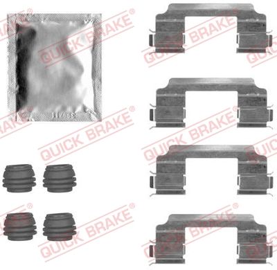 Accessory Kit, disc brake pad 109-1817