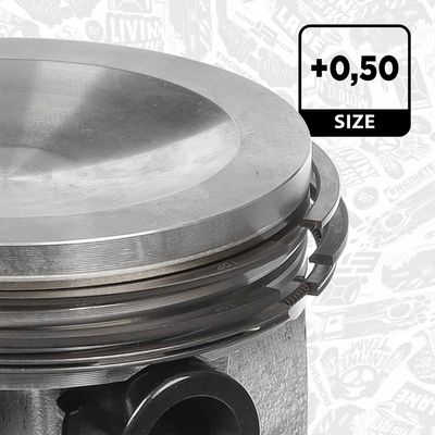 PISTON ET ENGINETEAM PM012950 2