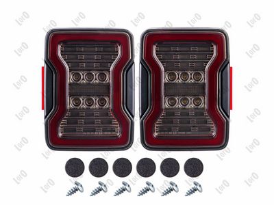 комплект задна светлина ABAKUS L23-190-001LED-S