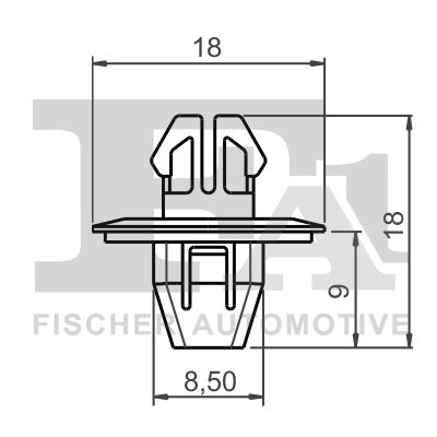 CLIPS ACOPERIRE DECORATIVA SI PROTECTIE FA1 774004810 1