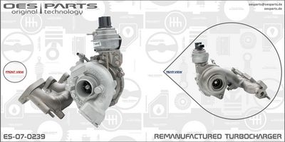 Plniace dúchadlo OES PARTS Product line OES-PARTS ES-07-0239