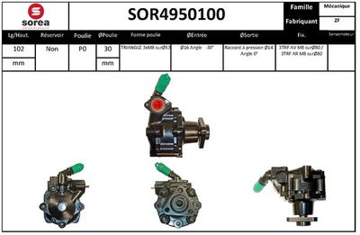 Hydraulické čerpadlo, řízení EAI SOR4950100