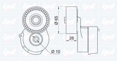 INTINZATOR CUREA CUREA DISTRIBUTIE IPD 153159 1